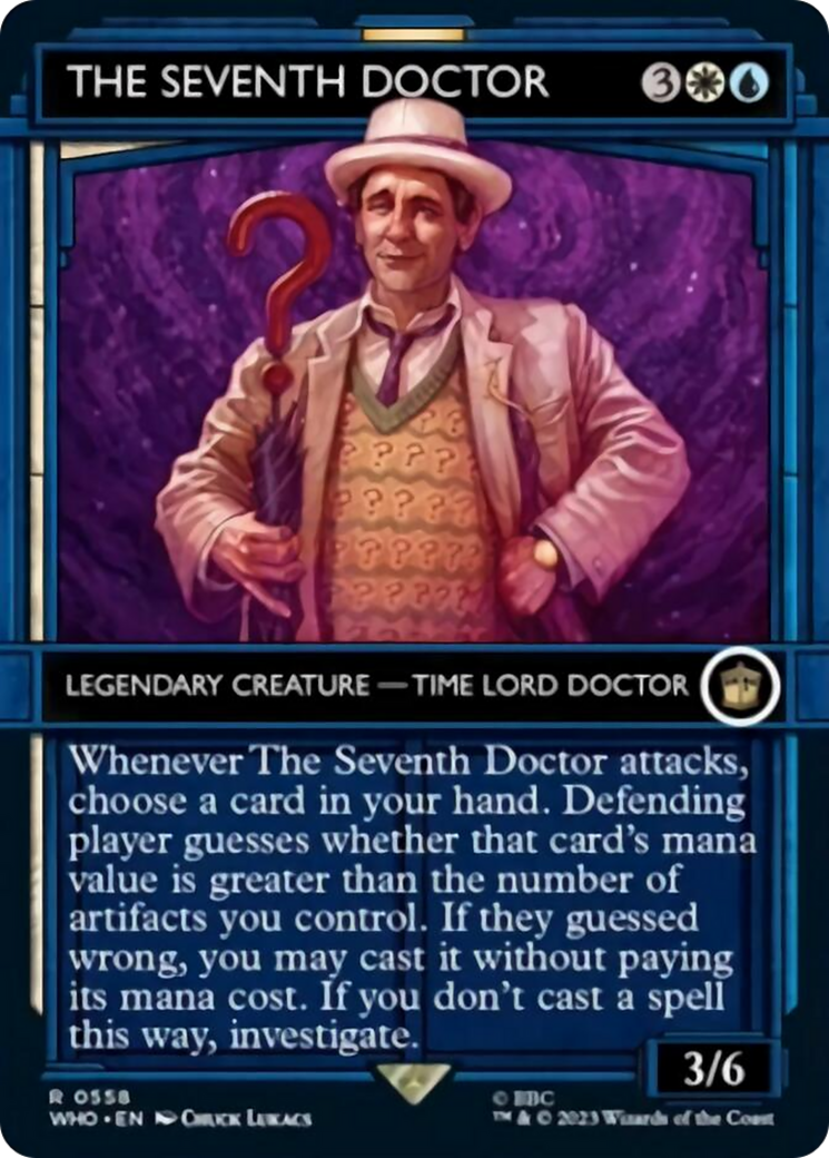 The Seventh Doctor (Showcase) [Doctor Who] [Foil]