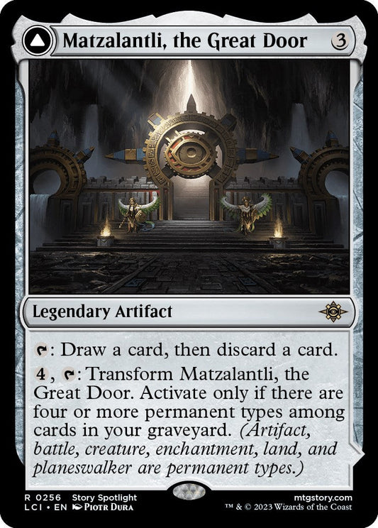 Matzalantli, the Great Door // The Core [The Lost Caverns of Ixalan] [Foil]