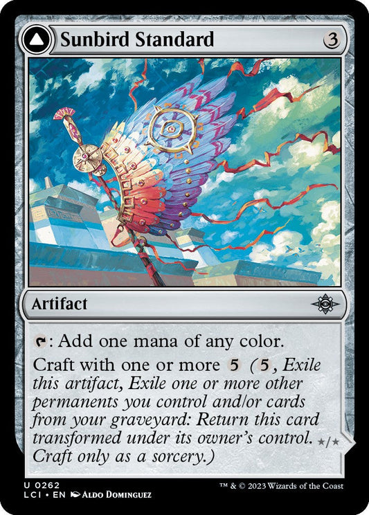 Sunbird Standard // Sunbird Effigy [The Lost Caverns of Ixalan]