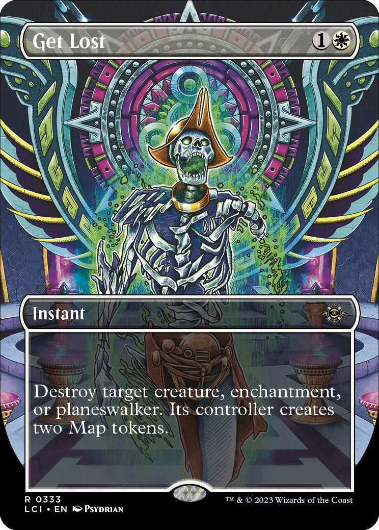 Get Lost (Borderless) [The Lost Caverns of Ixalan] [Foil]
