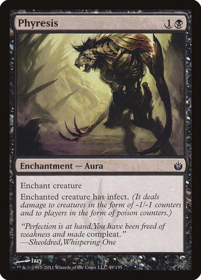 Phyresis [Mirrodin Besieged] [Foil]