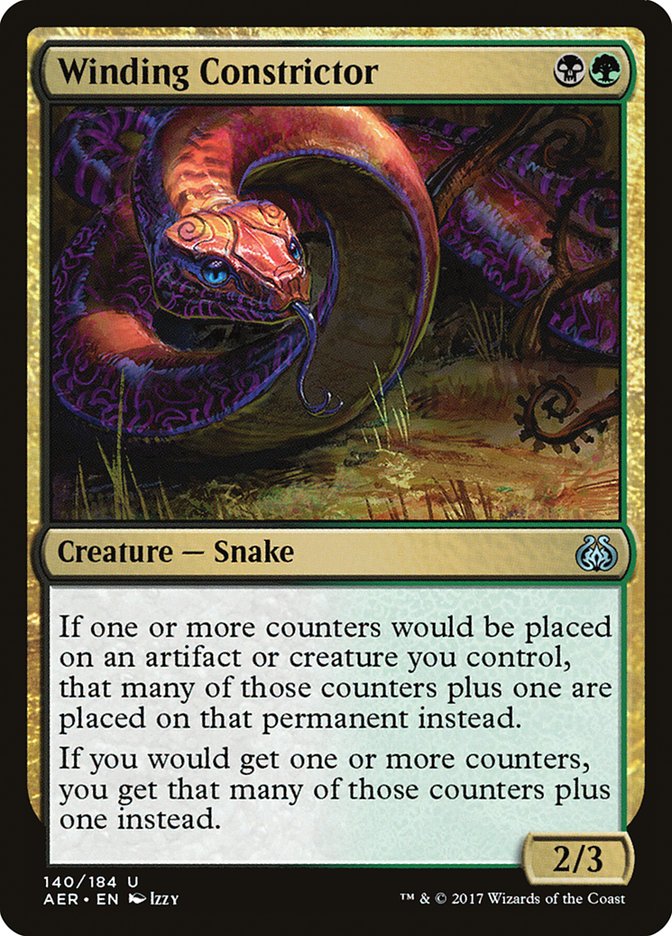 Winding Constrictor [Aether Revolt] [Foil]