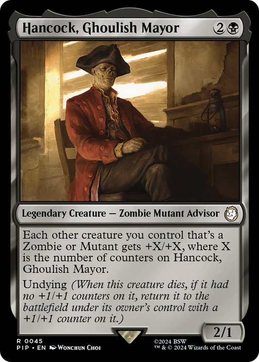 Hancock, Ghoulish Mayor [Fallout] [Foil]