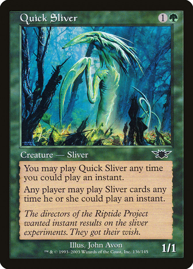 Quick Sliver [Legions] [Foil]