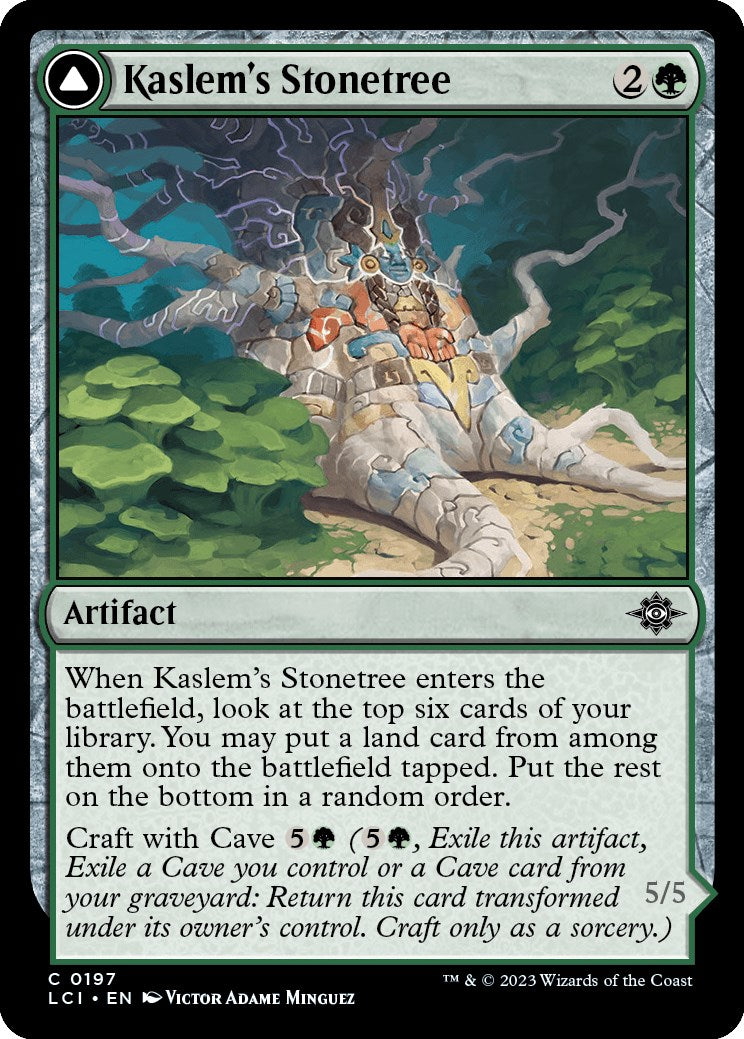 Kaslem's Stonetree [The Lost Caverns of Ixalan] [Foil]