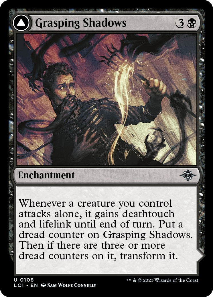 Grasping Shadows [The Lost Caverns of Ixalan] [Foil]