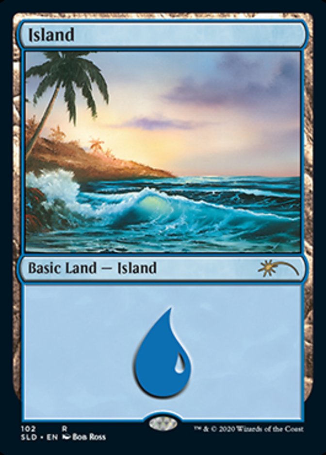 Island (102) [Secret Lair Drop Series] [Foil]