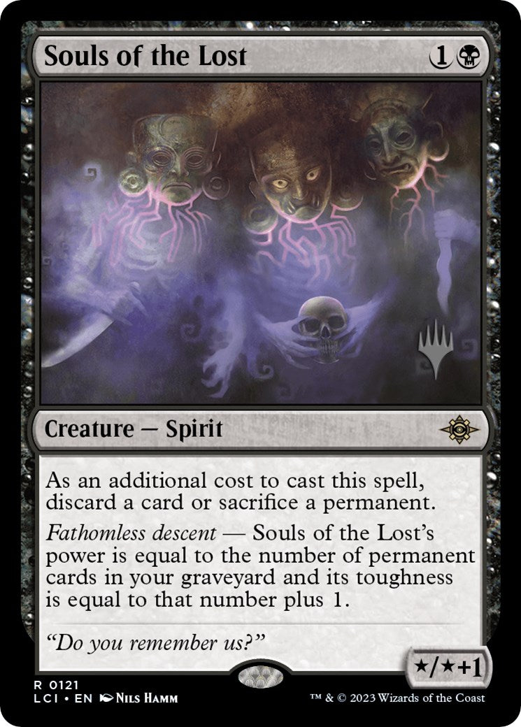 Souls of the Lost (Promo Pack) [The Lost Caverns of Ixalan Promos] [Foil]