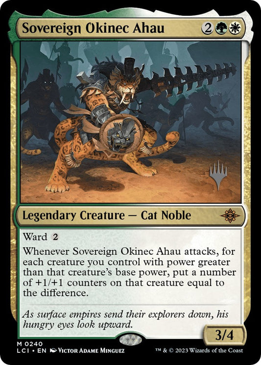 Sovereign Okinec Ahau (Promo Pack) [The Lost Caverns of Ixalan Promos] [Foil]