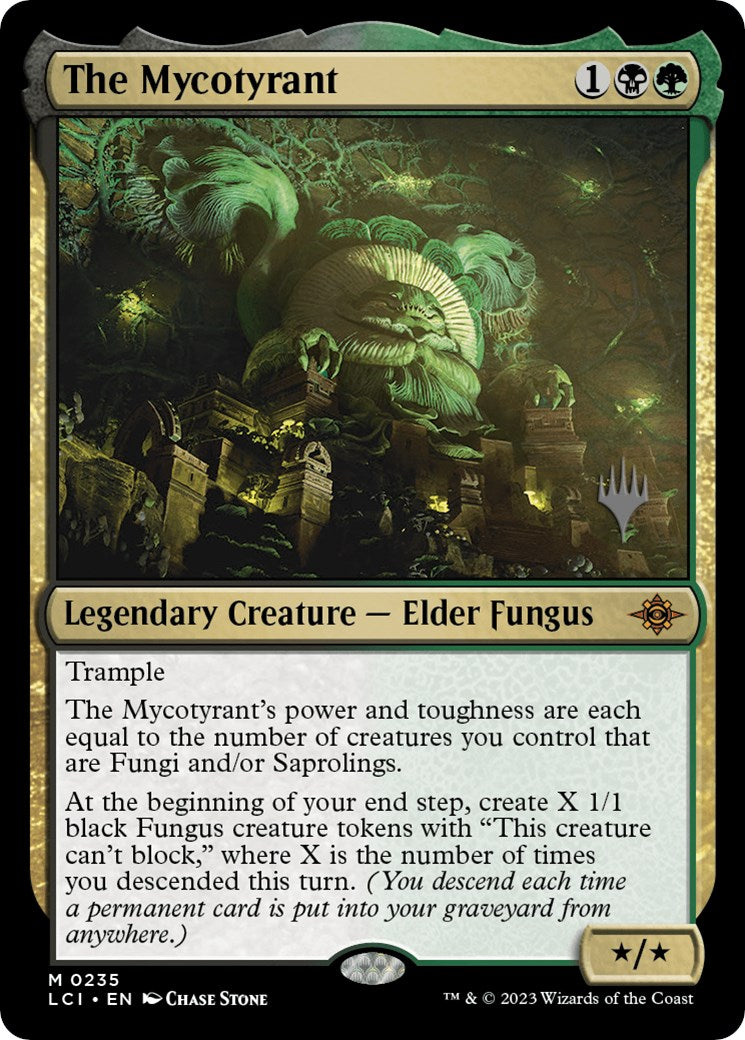 The Mycotyrant (Promo Pack) [The Lost Caverns of Ixalan Promos] [Foil]
