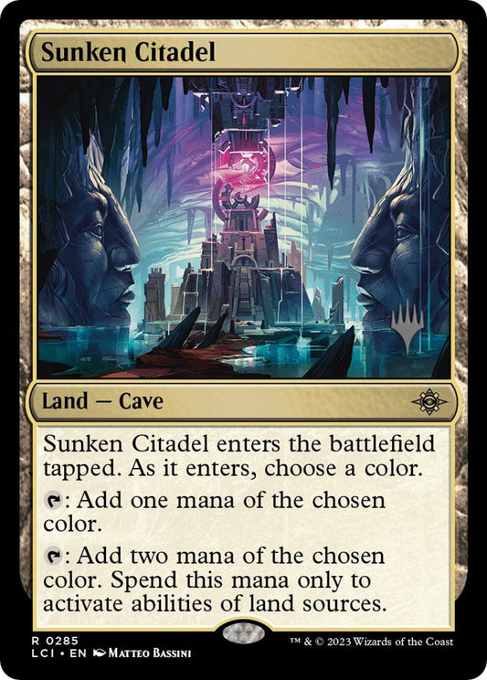 Sunken Citadel (Promo Pack) [The Lost Caverns of Ixalan Promos] [Foil]