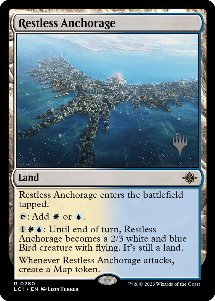 Restless Anchorage (Promo Pack) [The Lost Caverns of Ixalan Promos] [Foil]