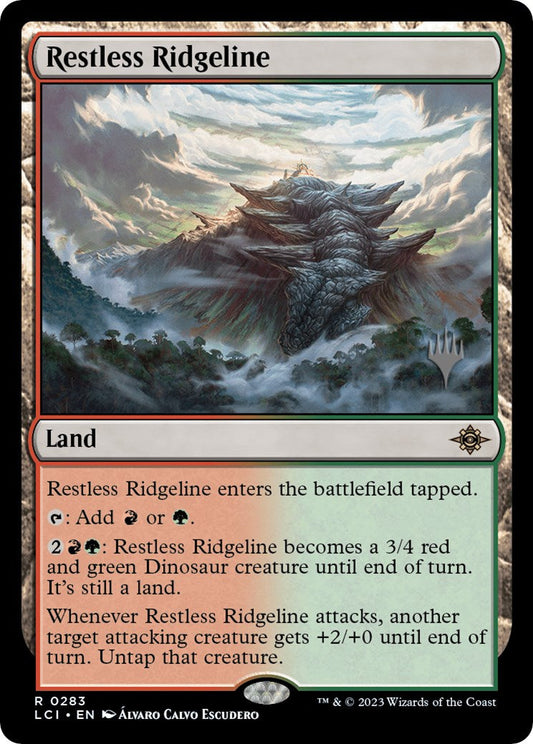 Restless Ridgeline (Promo Pack) [The Lost Caverns of Ixalan Promos] [Foil]