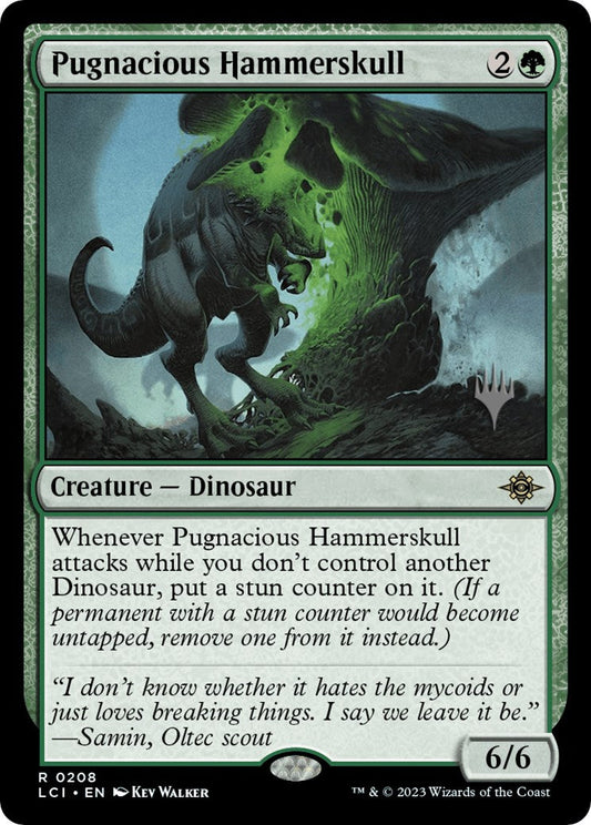 Pugnacious Hammerskull (Promo Pack) [The Lost Caverns of Ixalan Promos] [Foil]