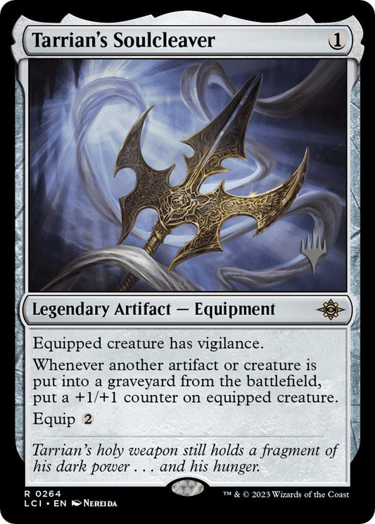 Tarrian's Soulcleaver (Promo Pack) [The Lost Caverns of Ixalan Promos] [Foil]