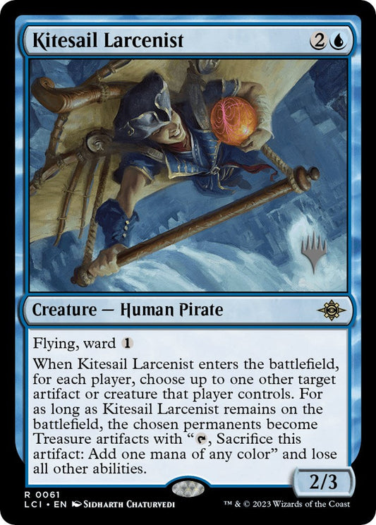 Kitesail Larcenist (Promo Pack) [The Lost Caverns of Ixalan Promos] [Foil]
