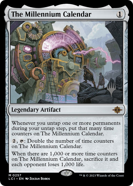 The Millennium Calendar (Promo Pack) [The Lost Caverns of Ixalan Promos] [Foil]
