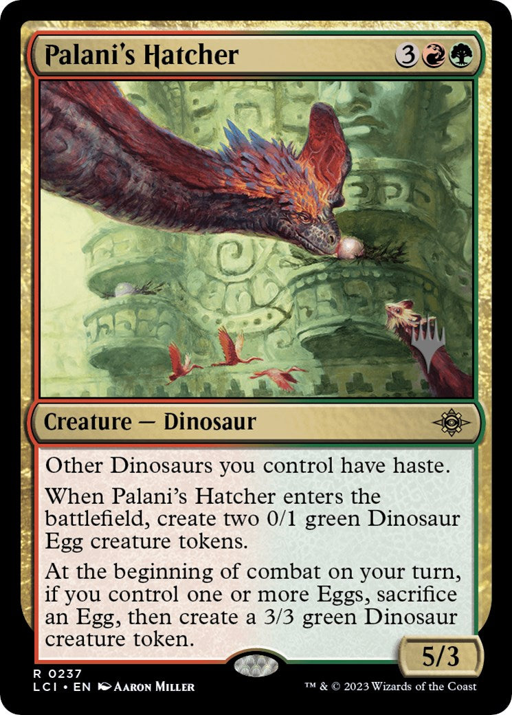 Palani's Hatcher (Promo Pack) [The Lost Caverns of Ixalan Promos] [Foil]