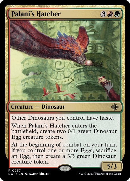 Palani's Hatcher (Promo Pack) [The Lost Caverns of Ixalan Promos] [Foil]