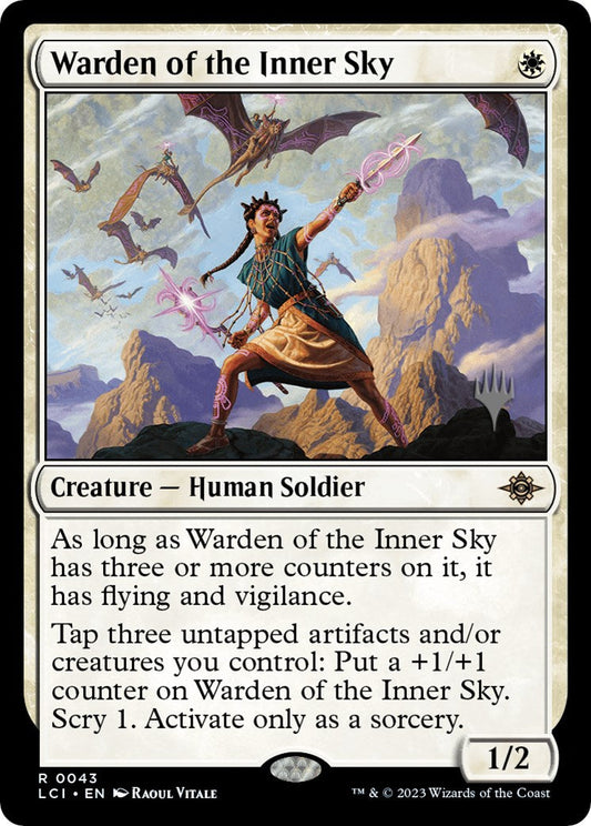 Warden of the Inner Sky (Promo Pack) [The Lost Caverns of Ixalan Promos] [Foil]