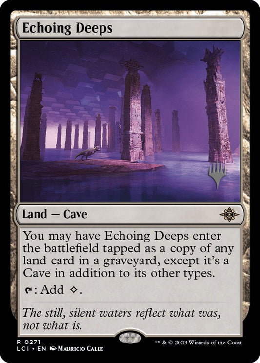 Echoing Deeps (Promo Pack) [The Lost Caverns of Ixalan Promos] [Foil]