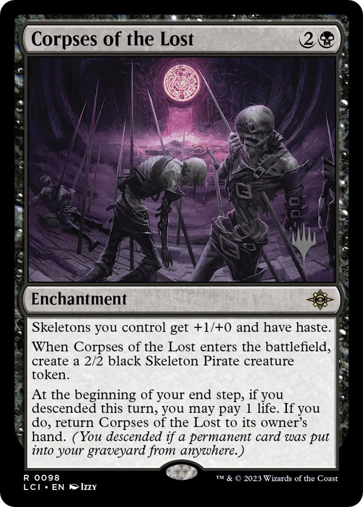 Corpses of the Lost (Promo Pack) [The Lost Caverns of Ixalan Promos] [Foil]
