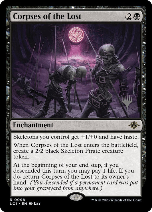 Corpses of the Lost (Promo Pack) [The Lost Caverns of Ixalan Promos] [Foil]