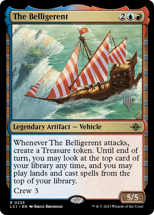 The Belligerent (Promo Pack) [The Lost Caverns of Ixalan Promos] [Foil]