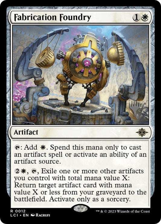 Fabrication Foundry (Promo Pack) [The Lost Caverns of Ixalan Promos] [Foil]