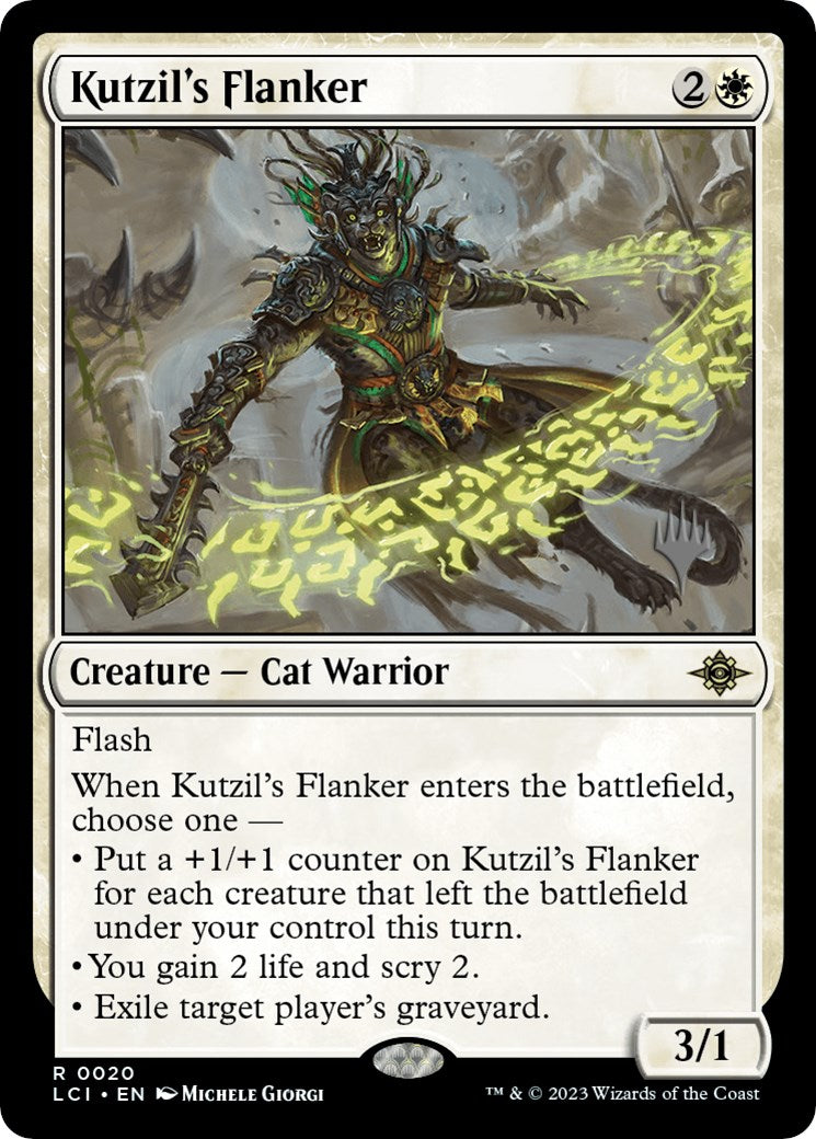 Kutzil's Flanker (Promo Pack) [The Lost Caverns of Ixalan Promos] [Foil]