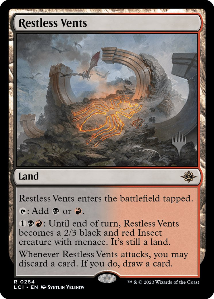 Restless Vents (Promo Pack) [The Lost Caverns of Ixalan Promos] [Foil]