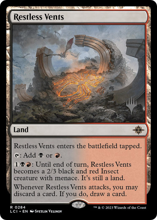 Restless Vents (Promo Pack) [The Lost Caverns of Ixalan Promos] [Foil]
