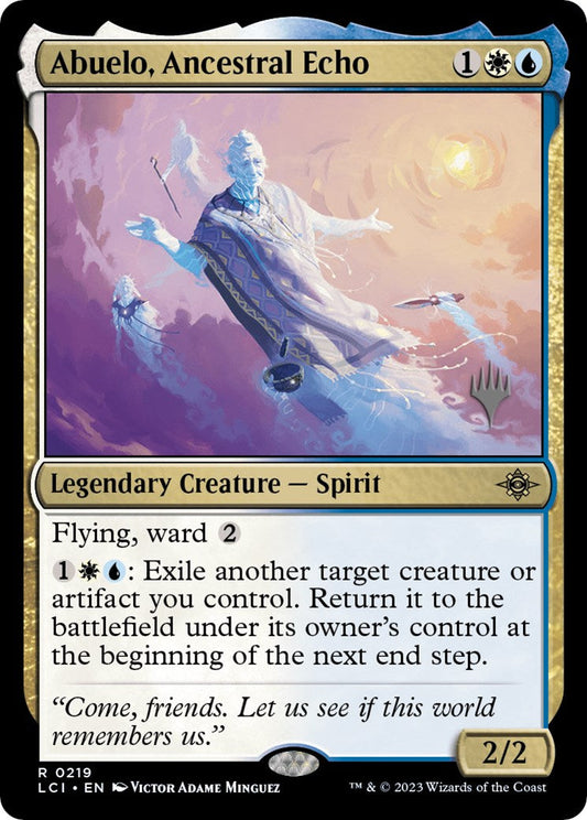 Abuelo, Ancestral Echo (Promo Pack) [The Lost Caverns of Ixalan Promos] [Foil]