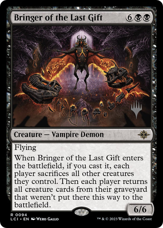 Bringer of the Last Gift (Promo Pack) [The Lost Caverns of Ixalan Promos] [Foil]