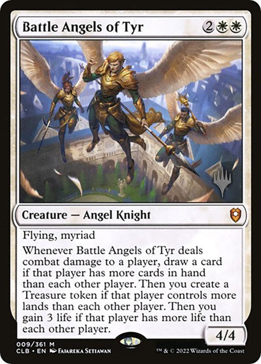 Battle Angels of Tyr (Promo Pack) [The Lost Caverns of Ixalan Promos] [Foil]