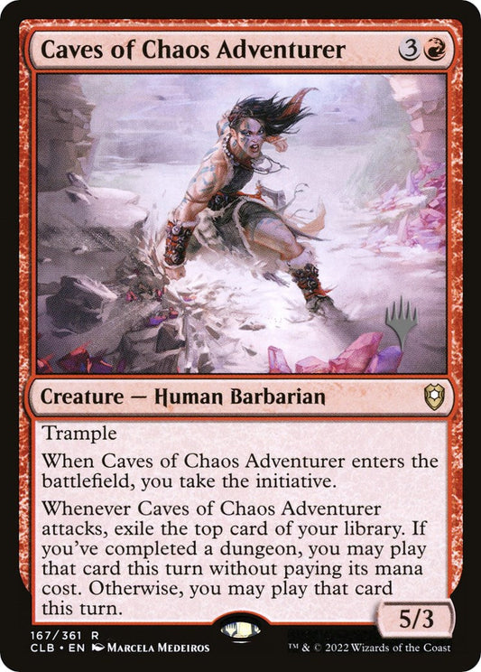 Caves of Chaos Adventurer (Promo Pack) [The Lost Caverns of Ixalan Promos] [Foil]