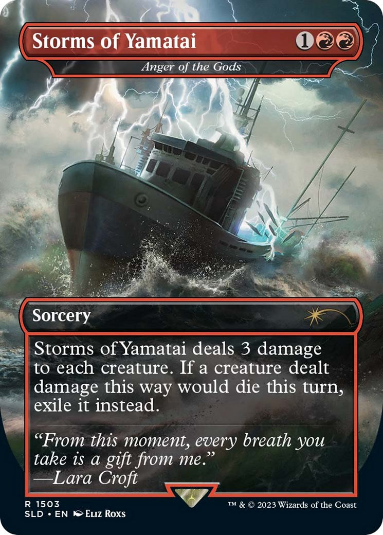 Storms of Yamatai - Anger of the Gods [Secret Lair Drop Series] [Foil]