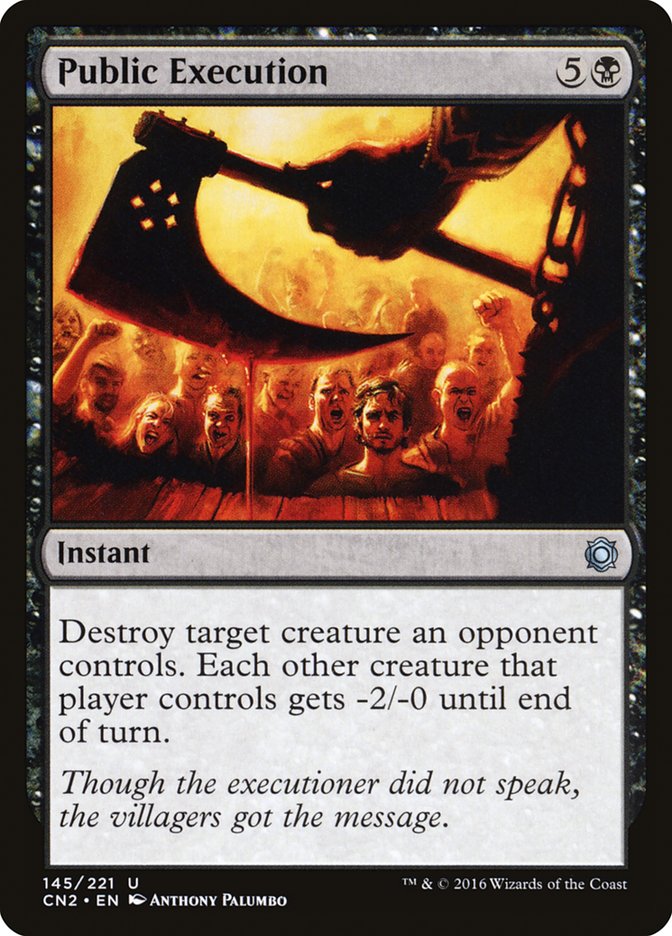 Public Execution [Conspiracy: Take the Crown] [Foil]
