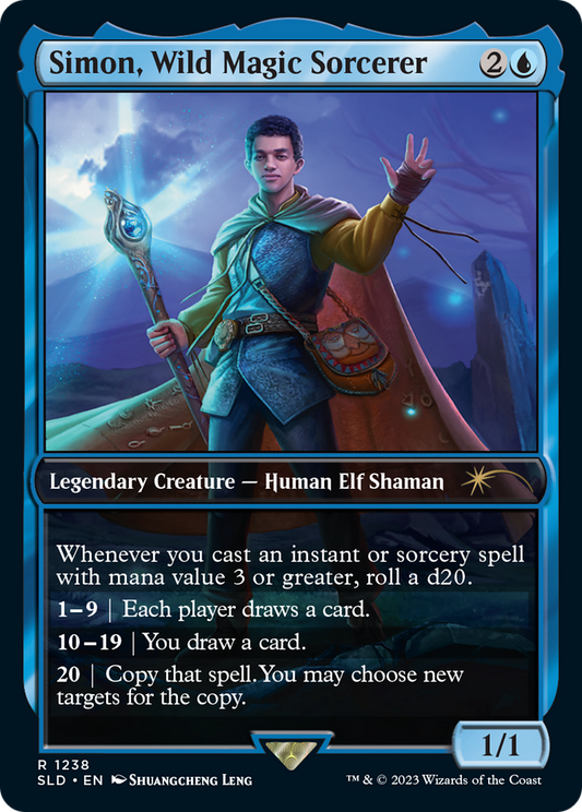 Simon, Wild Magic Sorcerer [Secret Lair Drop Series] [Foil]