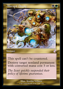Abrupt Decay (Timeshifted) [Time Spiral Remastered] [Foil]