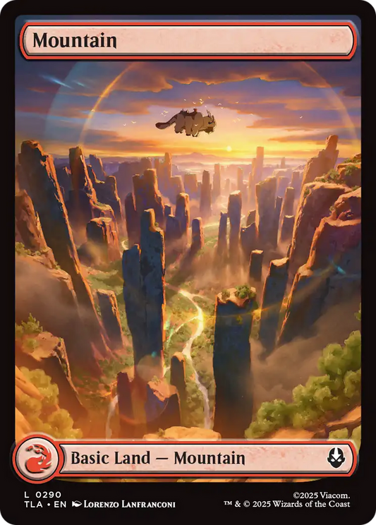 Mountain (0290) [Avatar: The Last Airbender] [Foil]