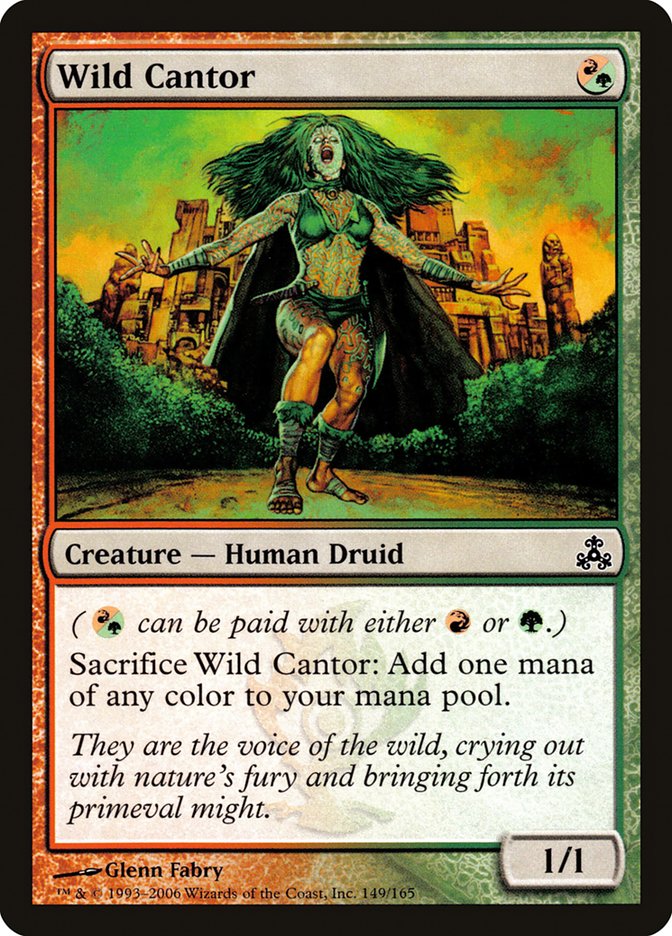 Wild Cantor [Guildpact] [Foil]