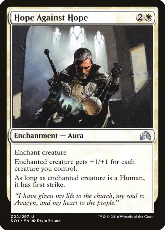 Hope Against Hope [Shadows over Innistrad] [Foil]