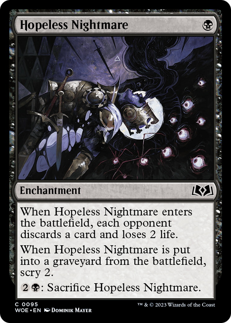Hopeless Nightmare [Wilds of Eldraine] [Foil]