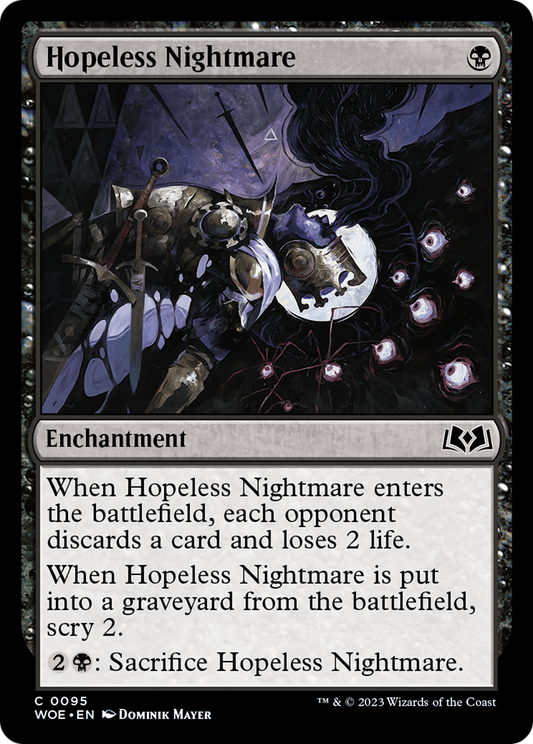 Hopeless Nightmare [Wilds of Eldraine] [Foil]
