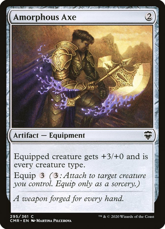 Amorphous Axe [Commander Legends] [Foil]