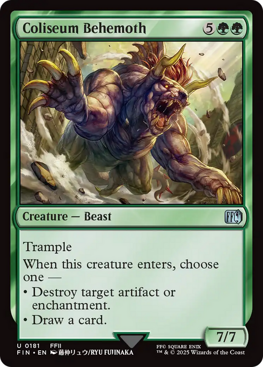 Coliseum Behemoth [FINAL FANTASY] [Foil]