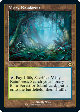 Misty Rainforest (Retro) [Modern Horizons 2] [Foil]