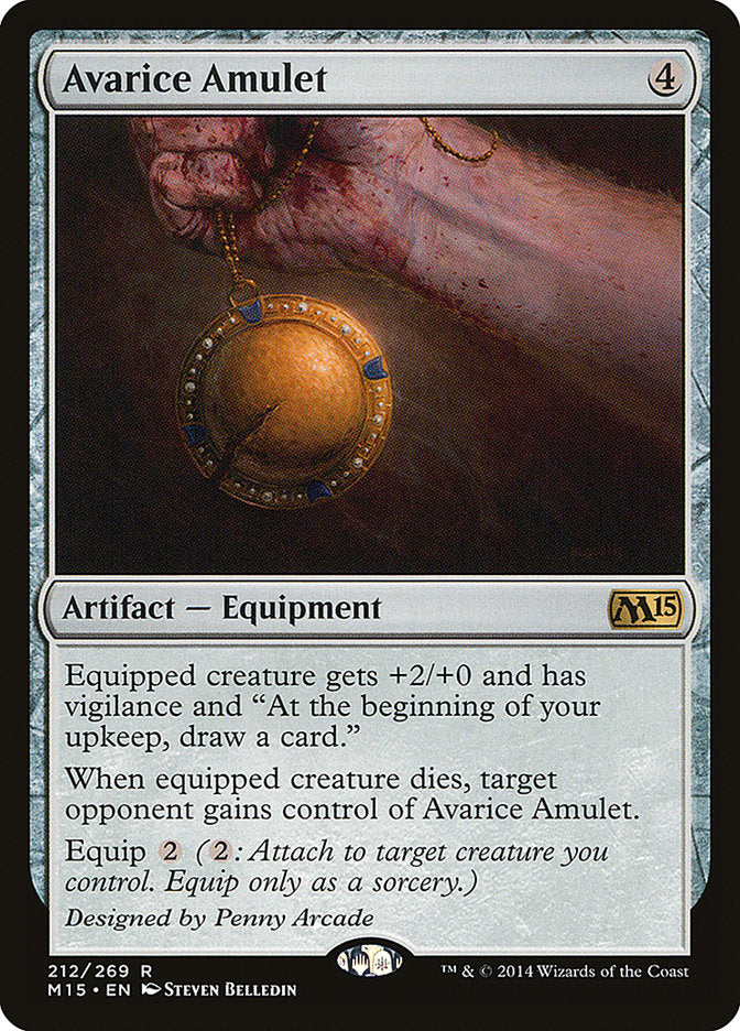 Avarice Amulet [Core Set 2015]
