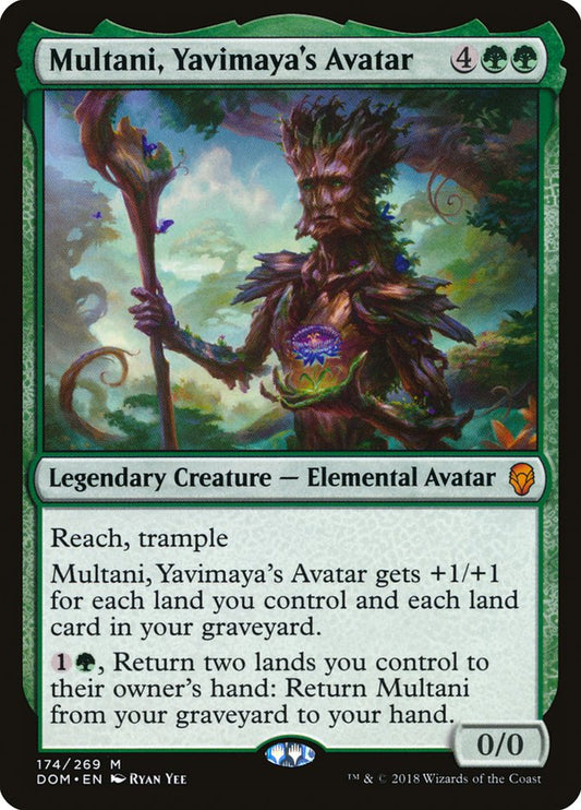 Multani, Yavimaya's Avatar [Dominaria] [Foil]